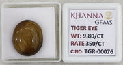9.8/CT Tiger Eye with Govt. Lab Certificate-TGR00076
